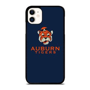 AUBURN TIGERS MASCOT UNIVERSITY FOOTBALL LOGO iPhone 11 Case
