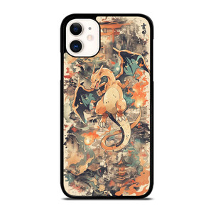 CHARIZARD POKEMON UKIYO ART iPhone 11 Case