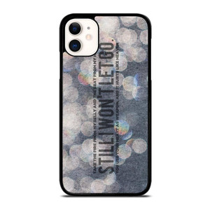 COLD PLAY LYRIC iPhone 11 Case