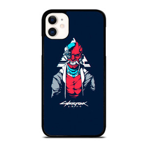 CYBERPUNK 2077 DARK BLUE iPhone 11 Case