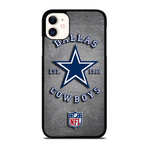 DALLAS COWBOYS LOGO FOOTBAL TEAM NFL EST 1960 iPhone 11 Case