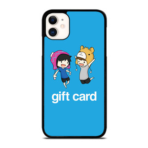 DAN AND PHIL CARTOON iPhone 11 Case