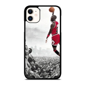MICHAEL JORDAN AIR DUNK WALL iPhone 11 Case