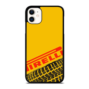 PIRELLI TIRE LOGO YELLOW iPhone 11 Case
