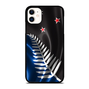 ALL BLACKS NEW ZEALAND FLAG iPhone 11 Case