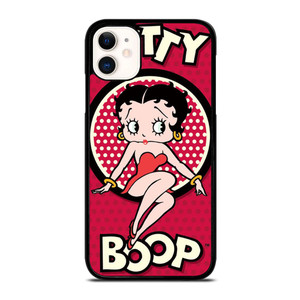 BETTY BOOP CARTOON POLKADOT iPhone 11 Case