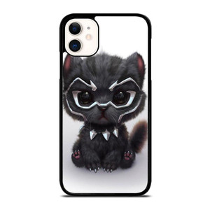 BLACK PANTHER CUTE CAT iPhone 11 Case