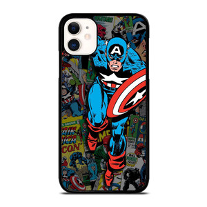 CAPTAIN AMERICA CLASSIC CARTOON iPhone 11 Case