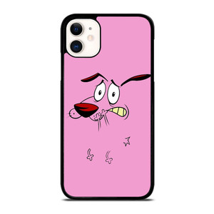 COURAGE THE COWARDLY DOG FACE iPhone 11 Case