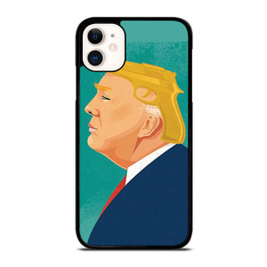 DONALD TRUMP HAIR TRIGGER iPhone 11 Case
