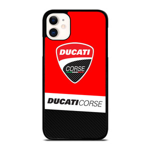 DUCATI CORSE MOTO LOGO iPhone 11 Case