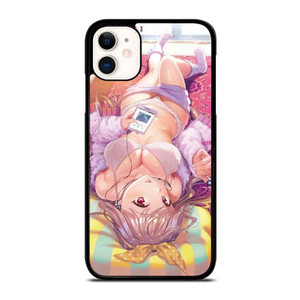 ECCHI SEXY ANIME LYING iPhone 11 Case