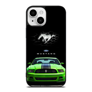 FORD MUSTANG CAR GREEN iPhone 13 Mini Case FORD MUSTANG CAR GREEN iPhone 13 Mini Case
