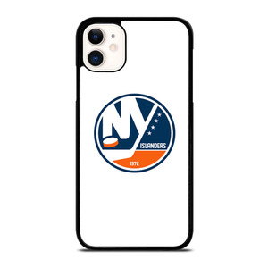 NEW YORK ISLANDER LOGO WHITE iPhone 11 Case
