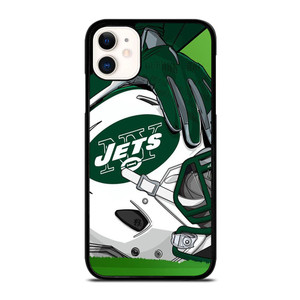 NEW YORK JETS HELMET LOGO iPhone 11 Case