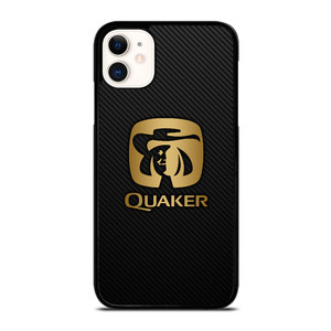 QUAKER OAT LOGO CARBON iPhone 11 Case