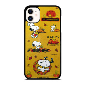 SNOOPY THE PEANUTS THANKSGIVING iPhone 11 Case