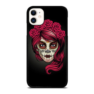 SUGAR SKULL TATTOO iPhone 11 Case