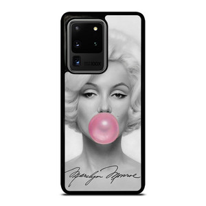 MARILYN MONROE PINK BUBBLEGUM ART Samsung Galaxy S20 Ultra Case MARILYN MONROE PINK BUBBLEGUM ART Samsung Galaxy S20 Ultra Case