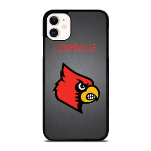 UNIVERSITY OF LOUISVILLE CARDINALS LOGO 2 iPhone 11 Case