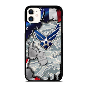 US AIR FORCE UNITED STATES FLAG iPhone 11 Case