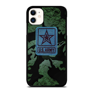 US ARMY LOGO EMBROIDERY CAMO iPhone 11 Case