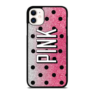 VICTORIA'S SECRET PINK LOGO SPARKLE iPhone 11 Case