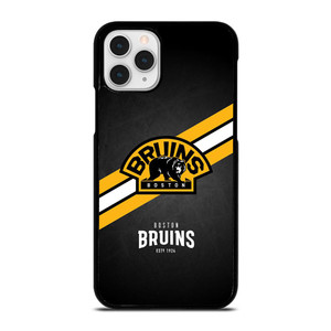 BOSTON BRUINS STRIPE LOGO iPhone 11 Pro Case