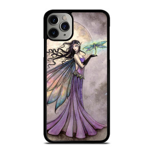 FAIRY DRAGONFLIES MOON iPhone 11 Pro Case