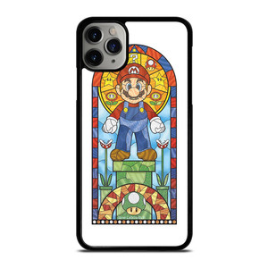 MARIO BROSS NINTENDO GLASS ART iPhone 11 Pro Case
