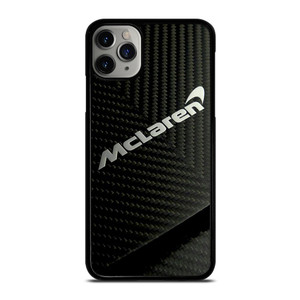 MCLAREN CAR LOGO CARBON iPhone 11 Pro Case