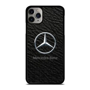 MERCEDES BENZ LOGO ON LEATHER iPhone 11 Pro Case