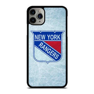 NEW YORK RANGERS NHL ICE LOGO iPhone 11 Pro Case
