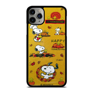 SNOOPY THE PEANUTS THANKSGIVING iPhone 11 Pro Case