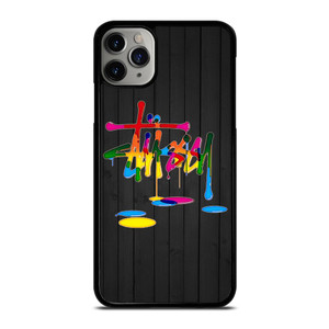 STUSSY PAINT LOGO iPhone 11 Pro Case