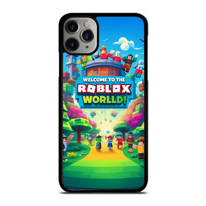 WELCOME TO ROBLOX WORLD iPhone 11 Pro Case