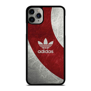 ADIDAS RED GRUNGE TEXTURE LOGO iPhone 11 Pro Max Case