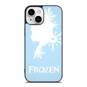 FROZEN LIGHT BLUE SILHOUETTE iPhone 13 Mini Case
