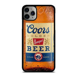 BEER BOTTLE COORS GOLDEN BANQUET iPhone 11 Pro Max Case