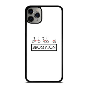 BROMPTON FOLDED BIKE LOGO 2 iPhone 11 Pro Max Case