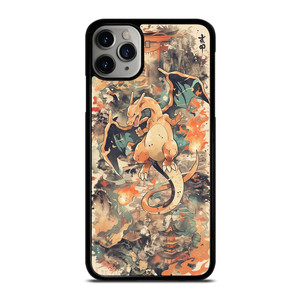 CHARIZARD POKEMON UKIYO ART iPhone 11 Pro Max Case