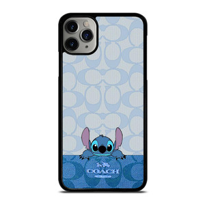 COACH NEW YORK LOGO STITCH DISNEY iPhone 11 Pro Max Case