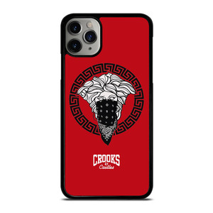 CROOK AND CASTLES BANDANA RED iPhone 11 Pro Max Case