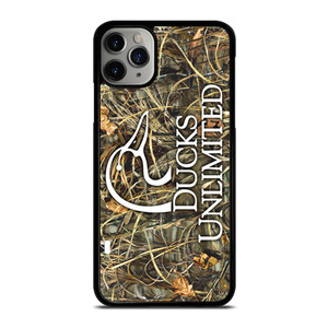 DUCKS UNLIMITED WETLANDS WATERFOWL CAMO iPhone 11 Pro Max Case