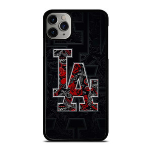 LA LOS ANGELES LAKERS NBA TATTOO LOGO iPhone 11 Pro Max Case
