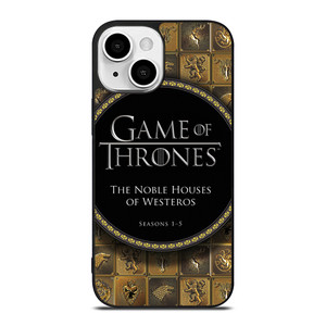 GAME OF THRONES THE NOBLE HOUSES OF WESTEROS iPhone 13 Mini Case