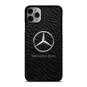 MERCEDES BENZ LOGO ON LEATHER iPhone 11 Pro Max Case