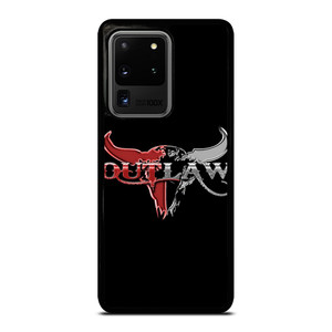 OUTLAW LOGO RED SILVER METAL Samsung Galaxy S20 Ultra  Case