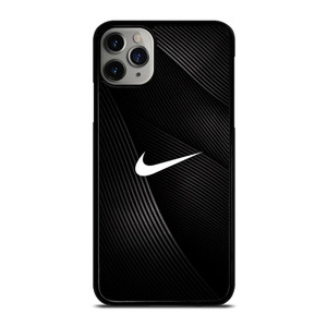 NIKE LOGO BLACK ABSTRACT LINE iPhone 11 Pro Max Case