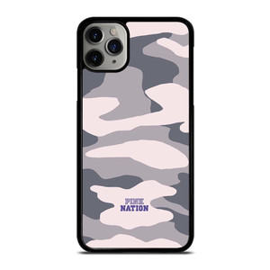 PINK NATION VICTORIA'S SECRET LOGO CAMO iPhone 11 Pro Max Case